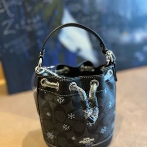 Small Coach Dempsey Snowflake bag - New With Tags
